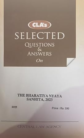 CLA's Bharatiya Nyaya Sanhita (BNS) (Question & Answers) (English)